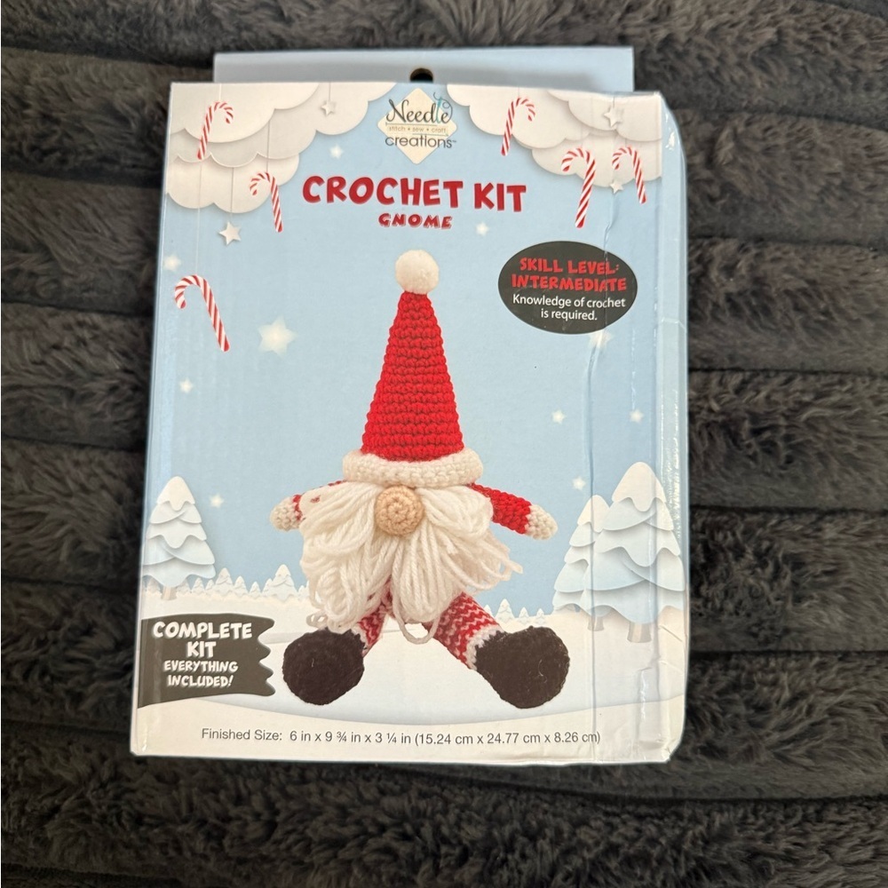 Needle Creations Crochet Kit Gnome